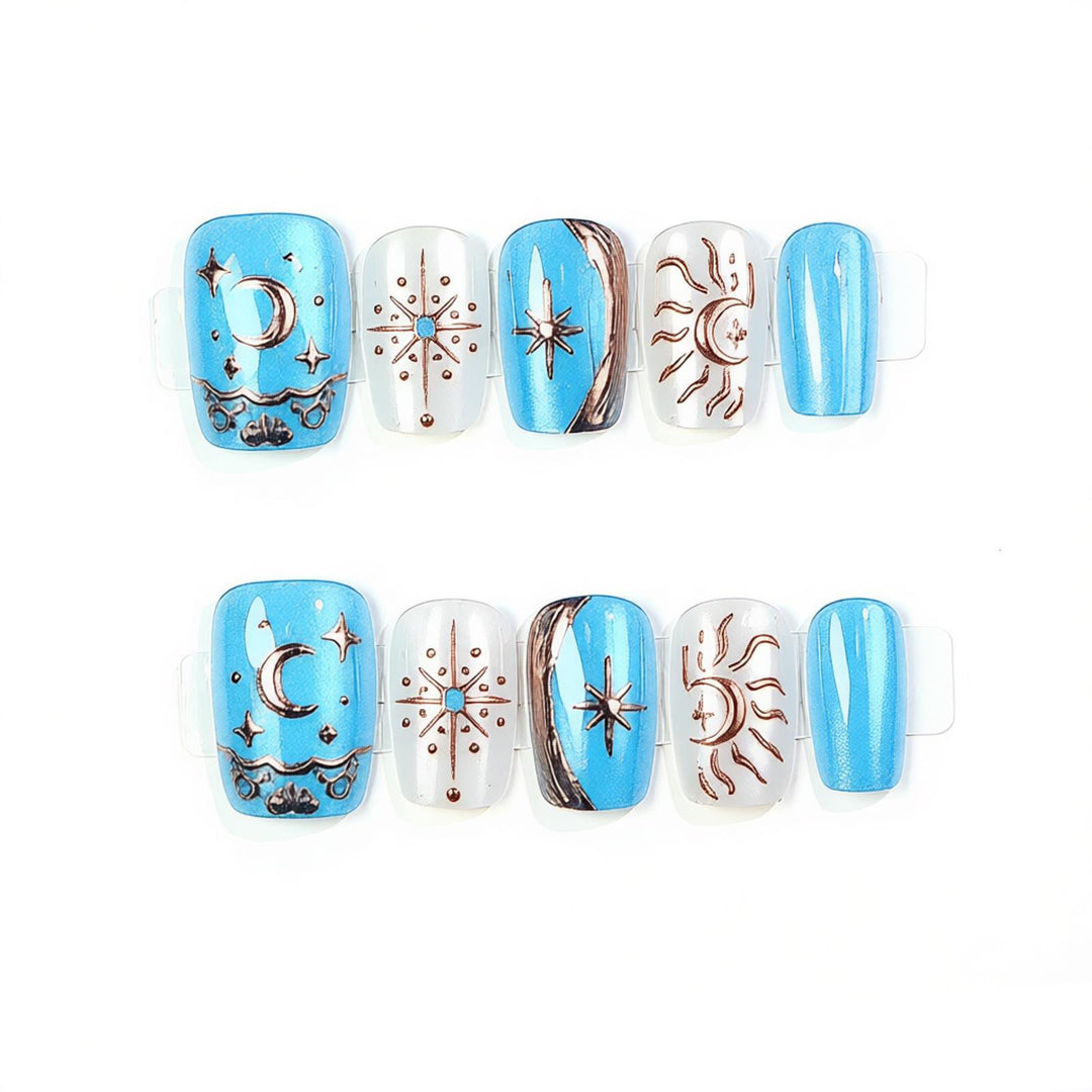 Celestial Press-On Nagelkunst Set Karnz