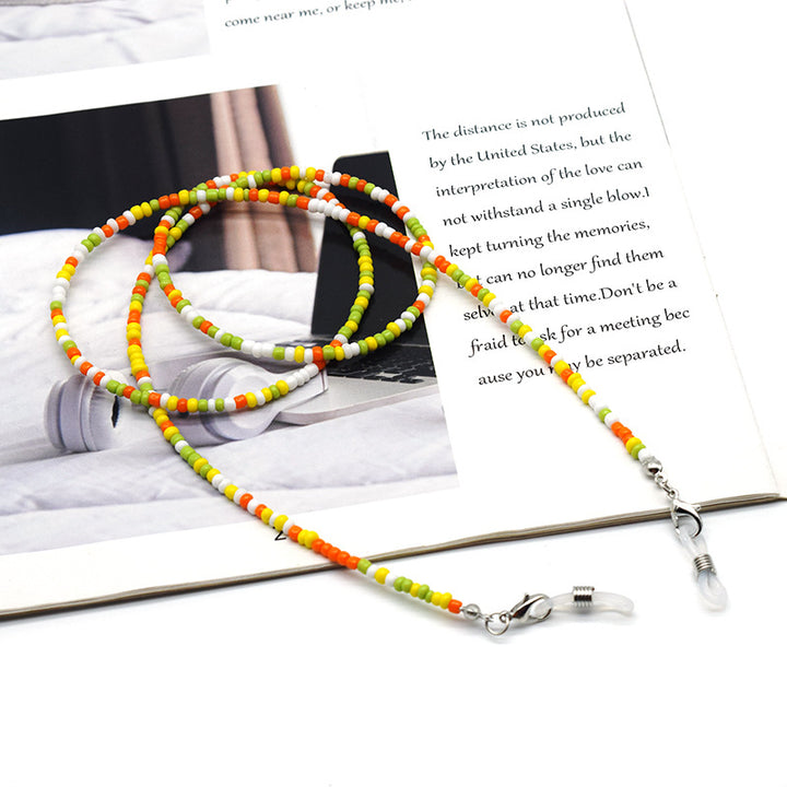 Bunte Perlen Brillenkettenhalter Karnz