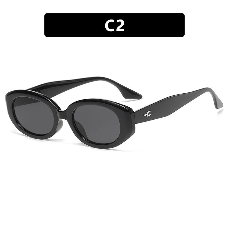 Damen modische Sonnenbrille im stilvollen Retro-Design Karnz