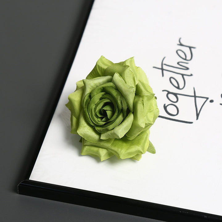 Dekorative Satinblume für die Wohnkultur-Darstellung