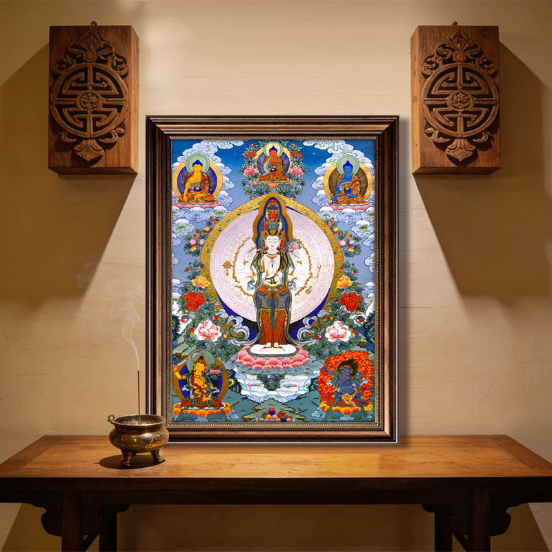 Aufwändige religiöse Leinwandkunst