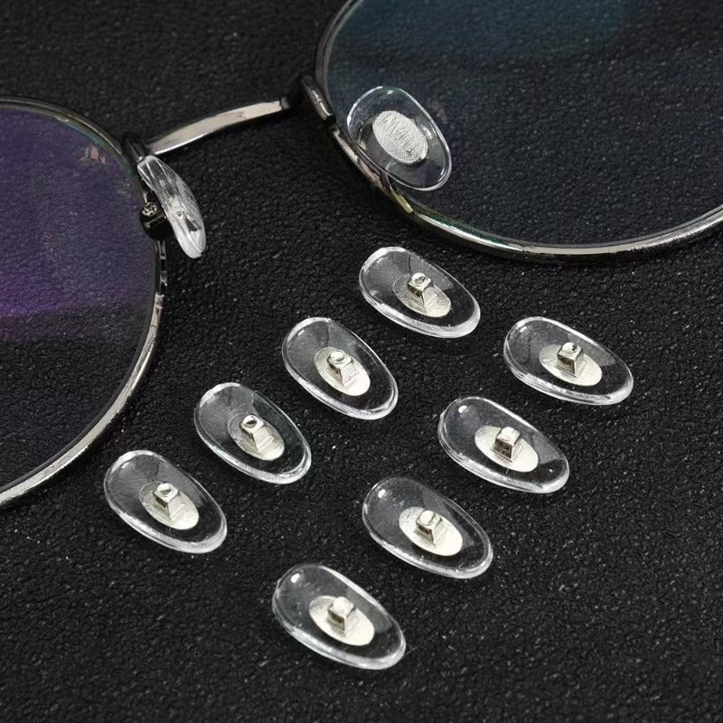 Transparente Brillen-Nasenpads Karnz