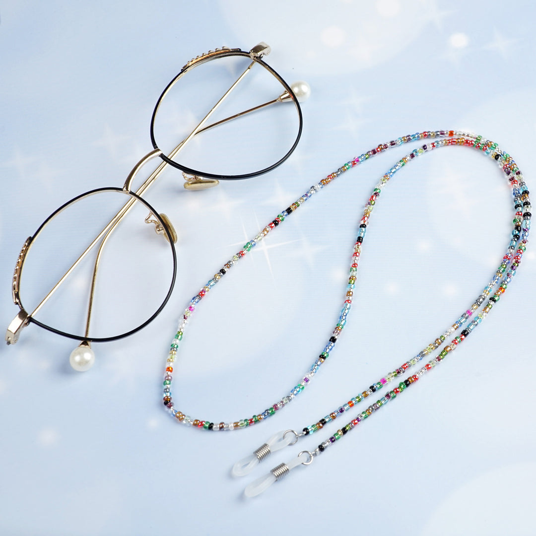 Perlen Brille Kette Karnz