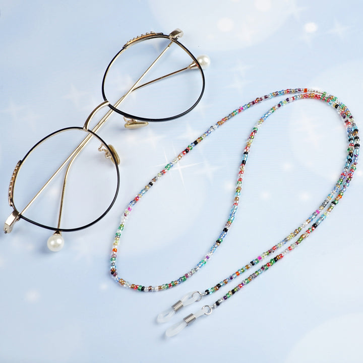 Perlen Brille Kette Karnz