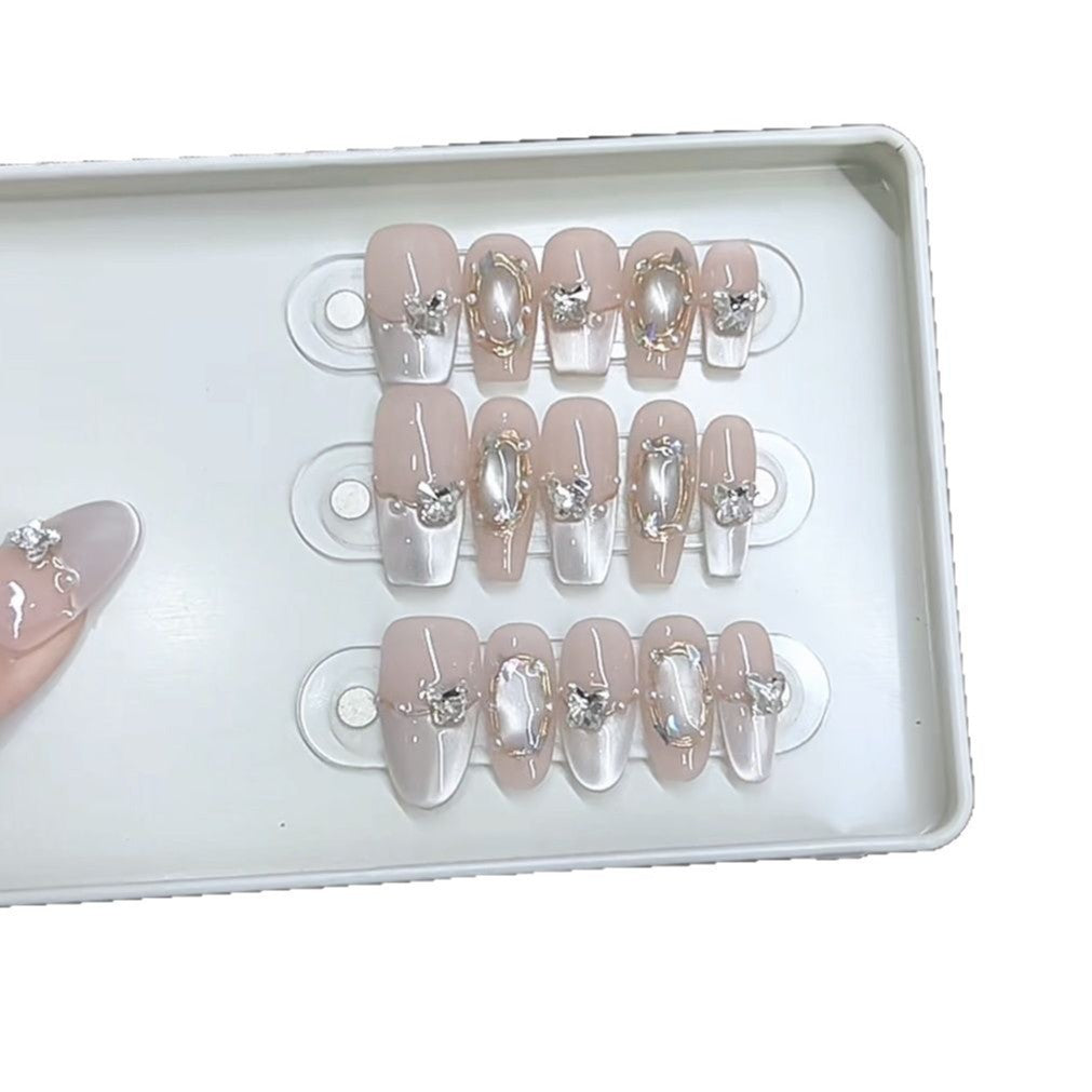 Elegante Gel Press-On Nagel Kollektion Karnz