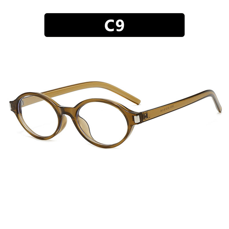 Damen elegante runde Sonnenbrille mit modernem Rahmen Karnz