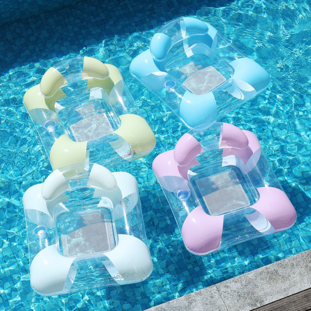 Aufblasbare Meerjungfrauenschwanz Pool Float Karnz