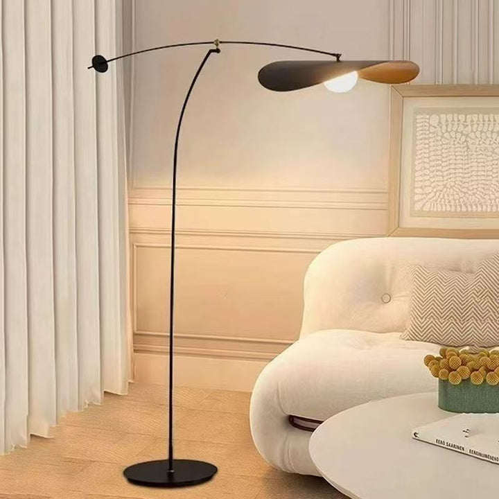 Bogene Bodenlampe