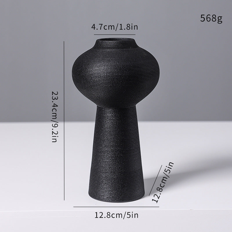 Strukturiert Modern Keramik Vase Karnz 1790368938