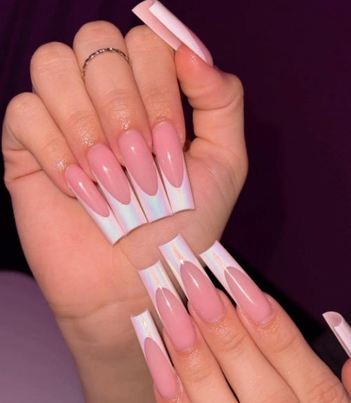 Elegante französische Spitzen-Acryl-Nagelverstärkungen Karnz 1789915301