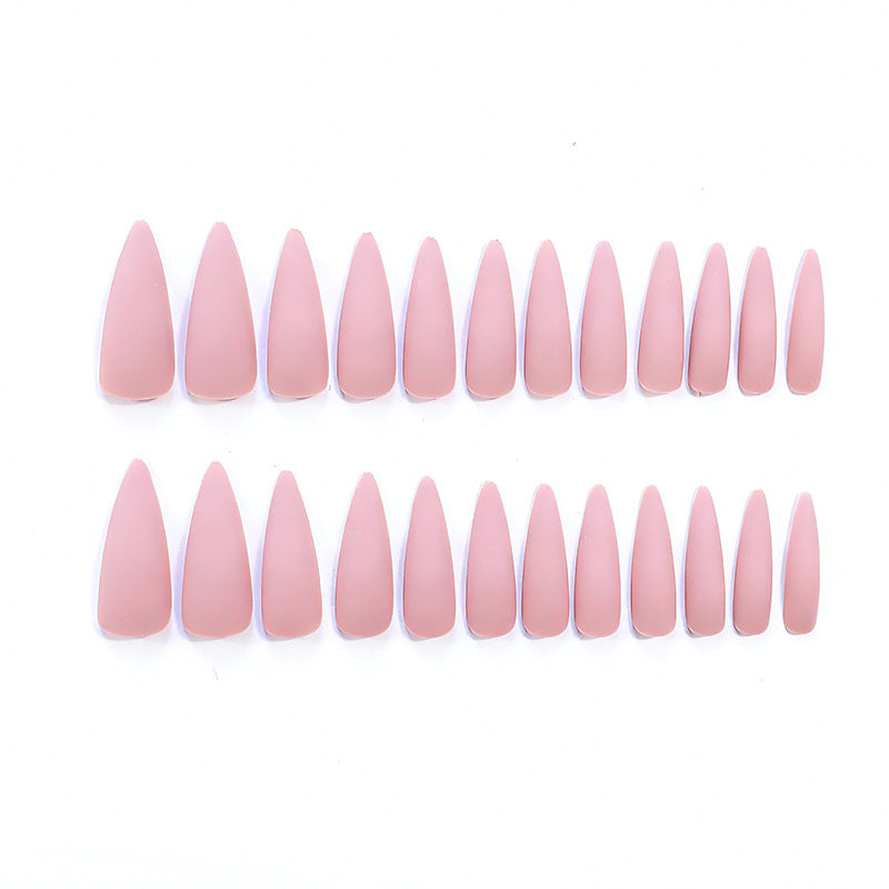 Matte Stiletto-Nagelverlängerungen Karnz