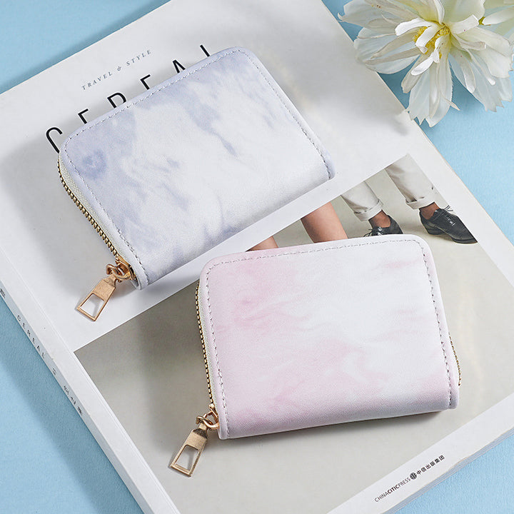 Kompakte Zip-Brieftasche