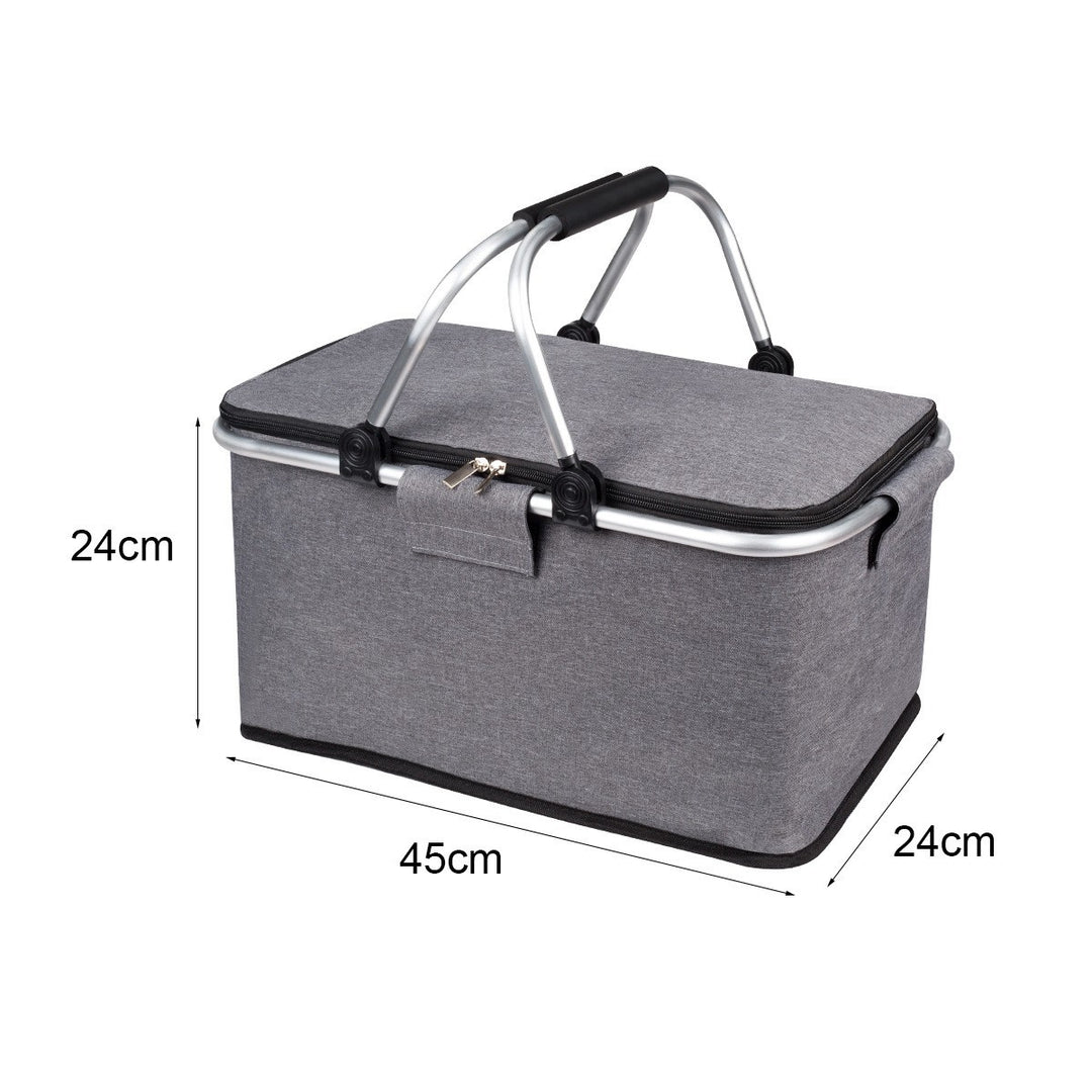 Damen Kühltasche mit praktischen Tragegriffen und isolierender Funktion Karnz