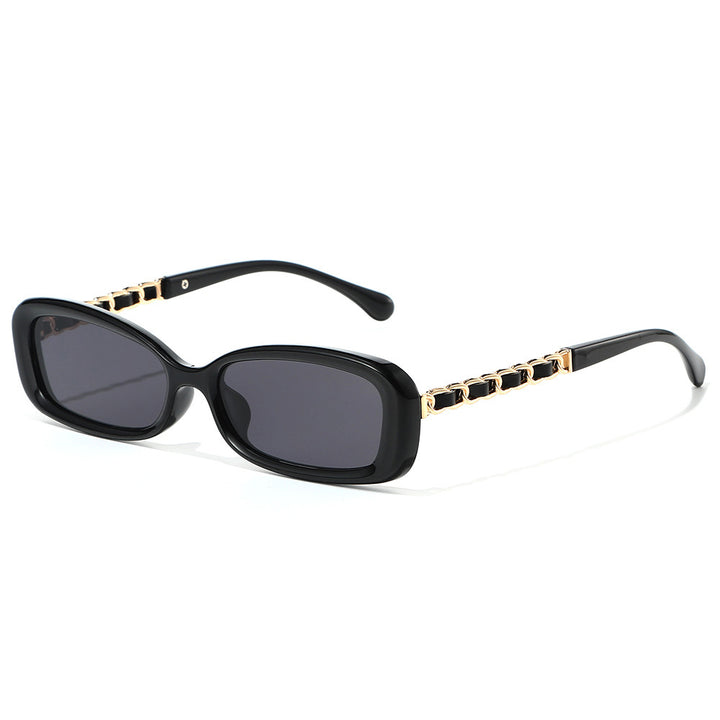 Stylische Rechteckige Mode-Sonnenbrille Karnz