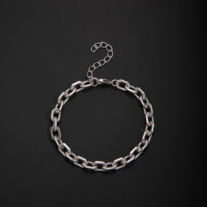 Vernetztes Metall-Gliederarmband Karnz
