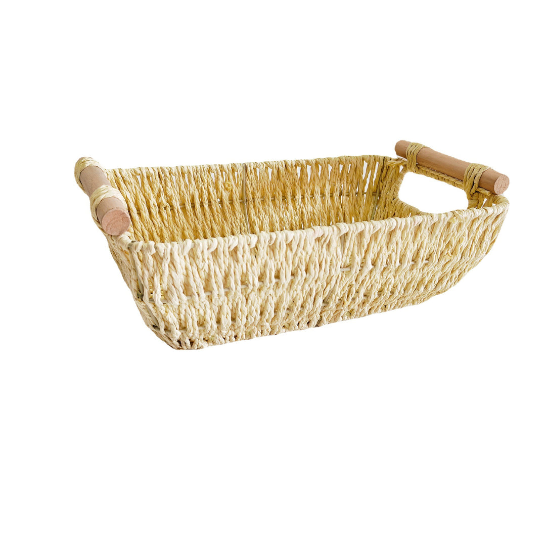 Stylische handgewebte Aufbewahrungskorb Karnz