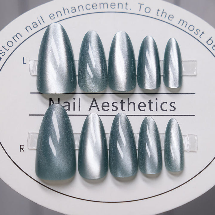 Künstlerisches Press-On Nagelset