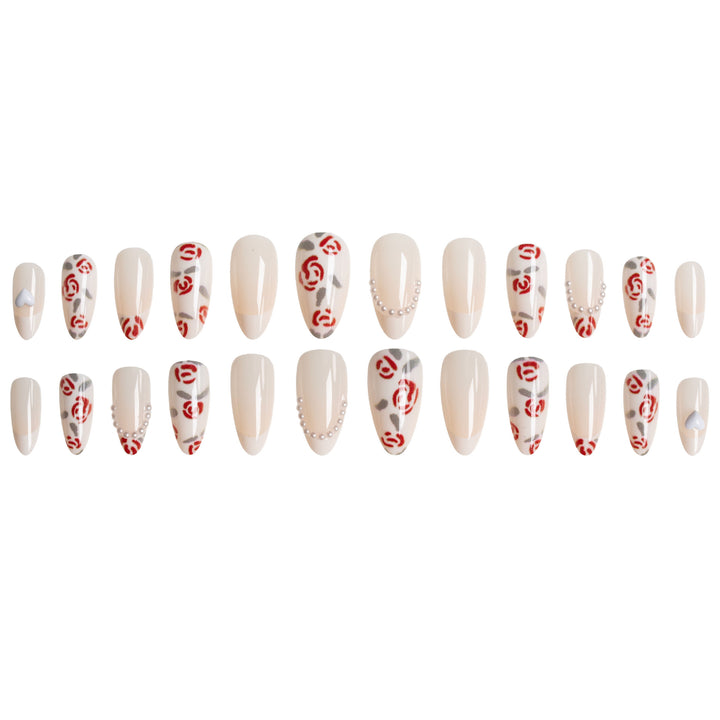 Florale Nagelkunst
