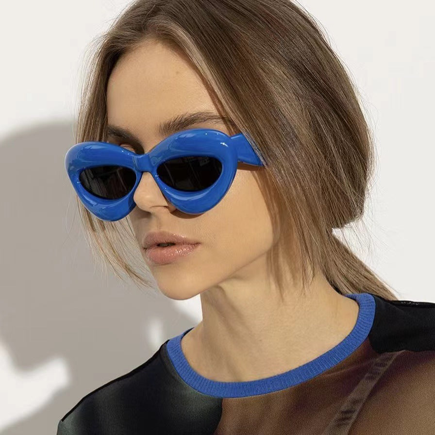 Damen Sonnenbrille im einzigartigen Herzdesign Karnz