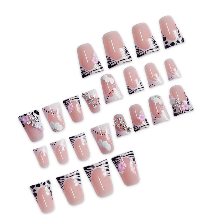 Dekorative Acryl-Nagelerweiterungen Karnz