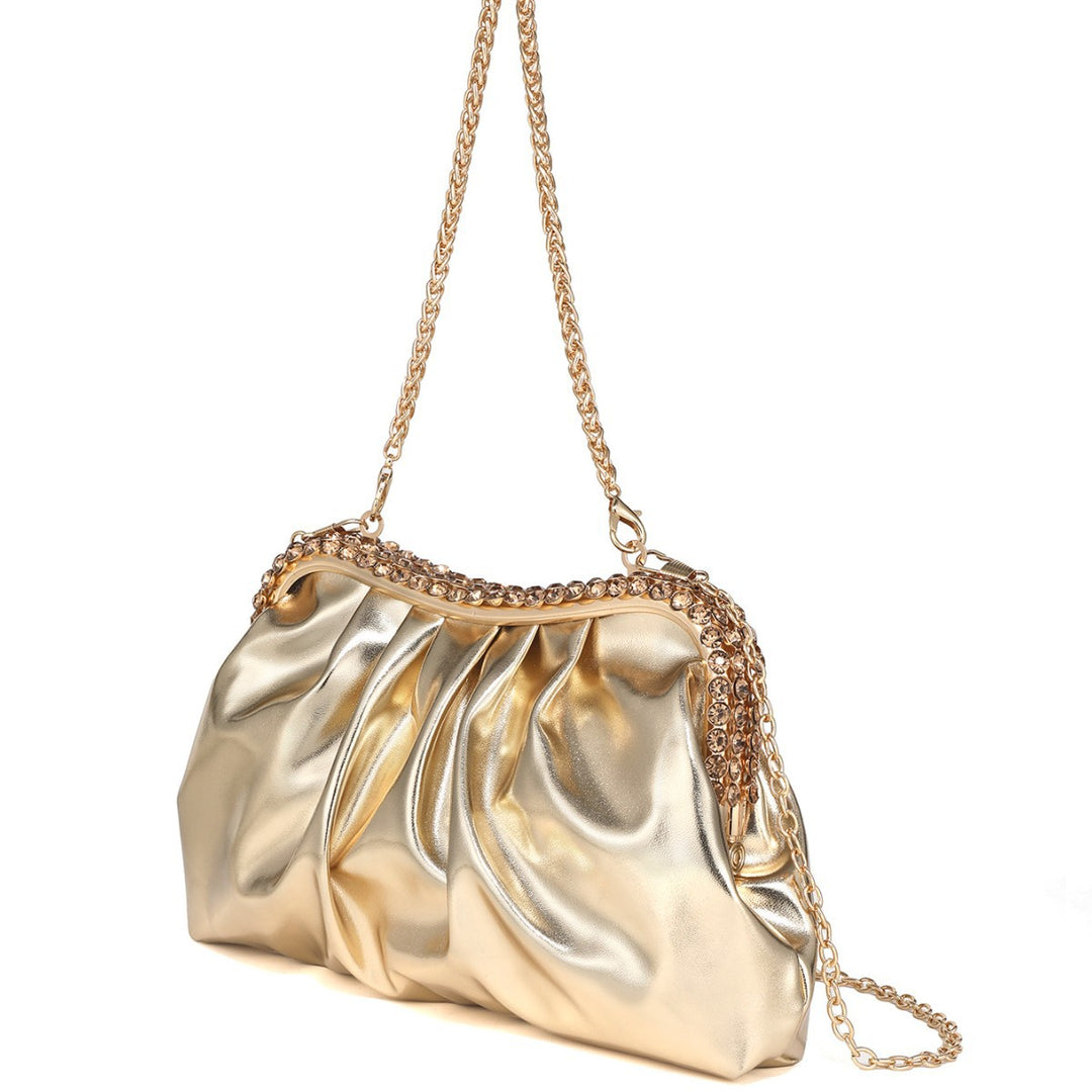 Luxe Metallic Abendhandtasche