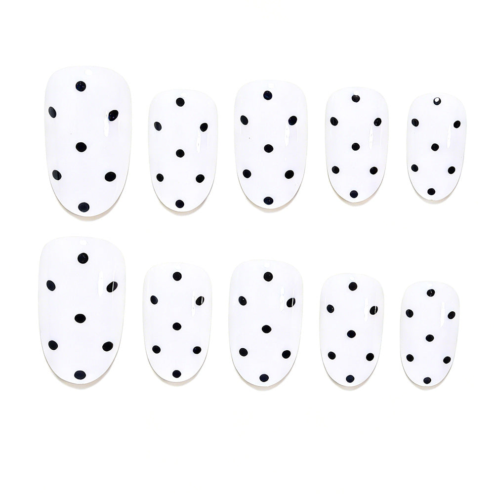Polka Dot Nagelkunst Wraps Karnz
