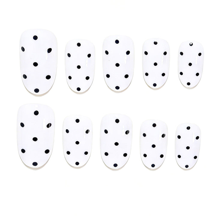 Polka Dot Nagelkunst Wraps Karnz