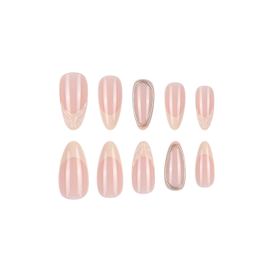 Elegante Stiletto Press-On Nail Set Karnz