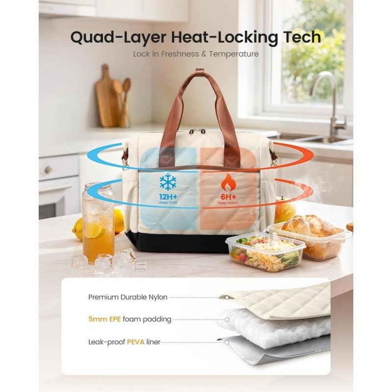 Isolierte Mehrfach-Taschen Lunch Tasche Karnz