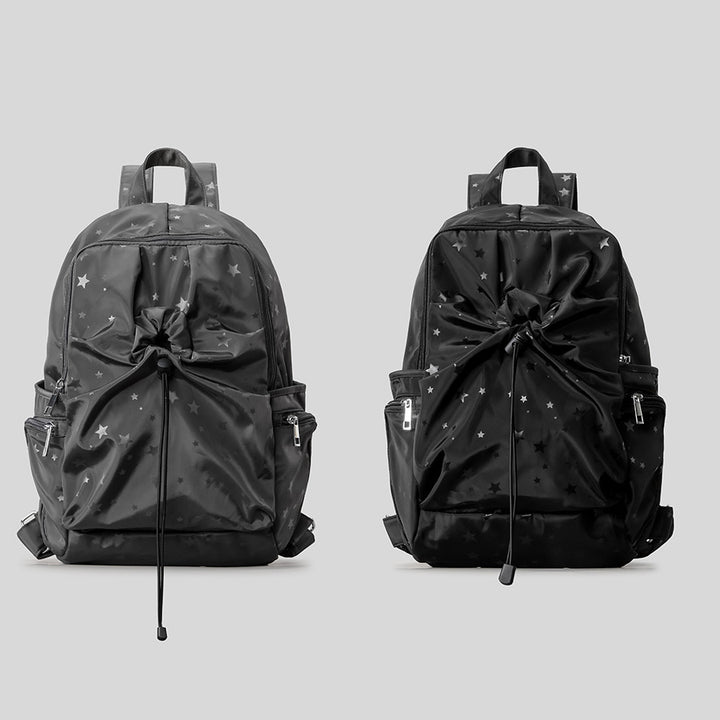Lässiger Kordelzug-Rucksack