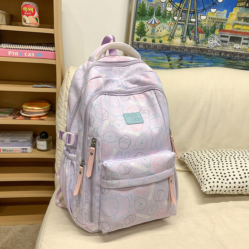 Spaß Charakter Druck Rucksack Karnz