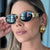 Damen runde Sonnenbrille mit modischem Metallrahmen und UV-Schutz Karnz