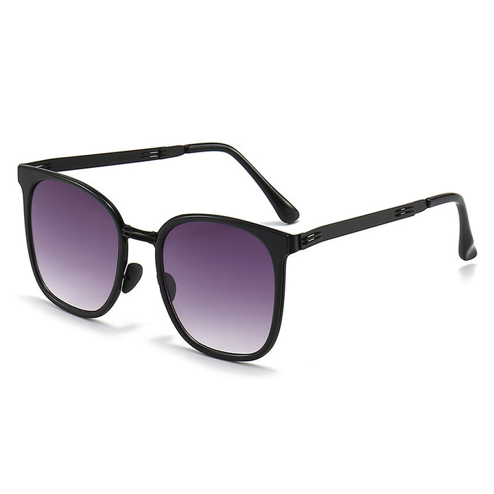 Übergroße Gradient-Quadrat-Sonnenbrille