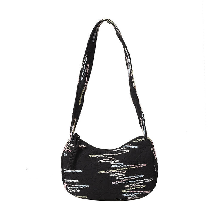 WoTextured Fabric Schultertasche Karnz