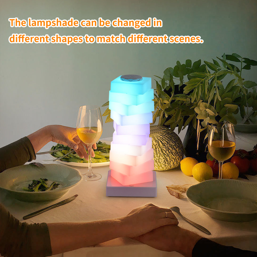 Moderne dekorative Tischlampe