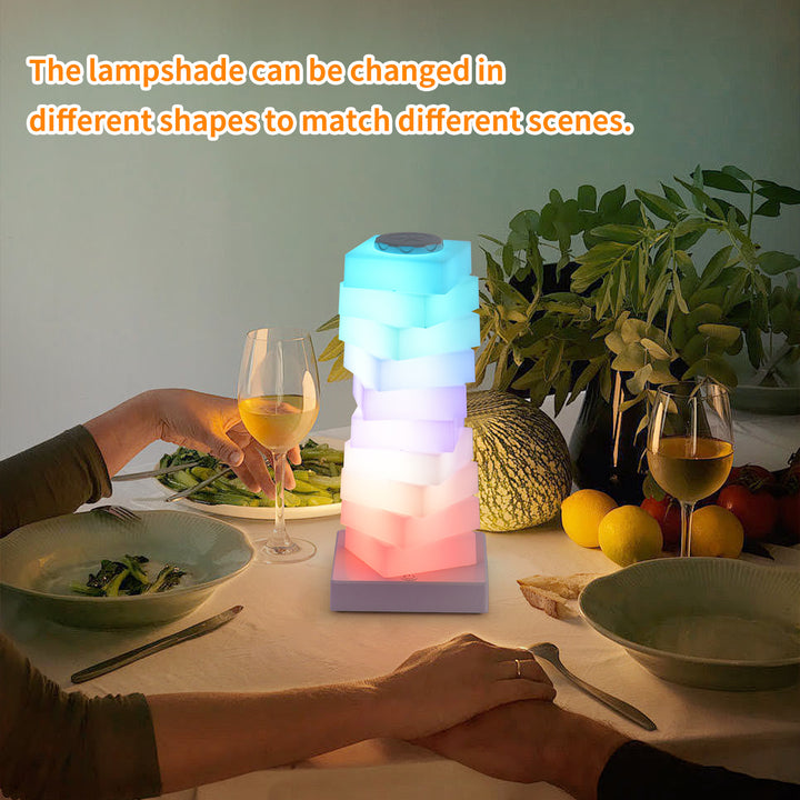 Moderne dekorative Tischlampe