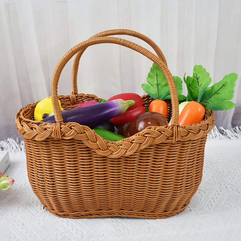 Geflochtene Woven Aufbewahrungskorb Karnz