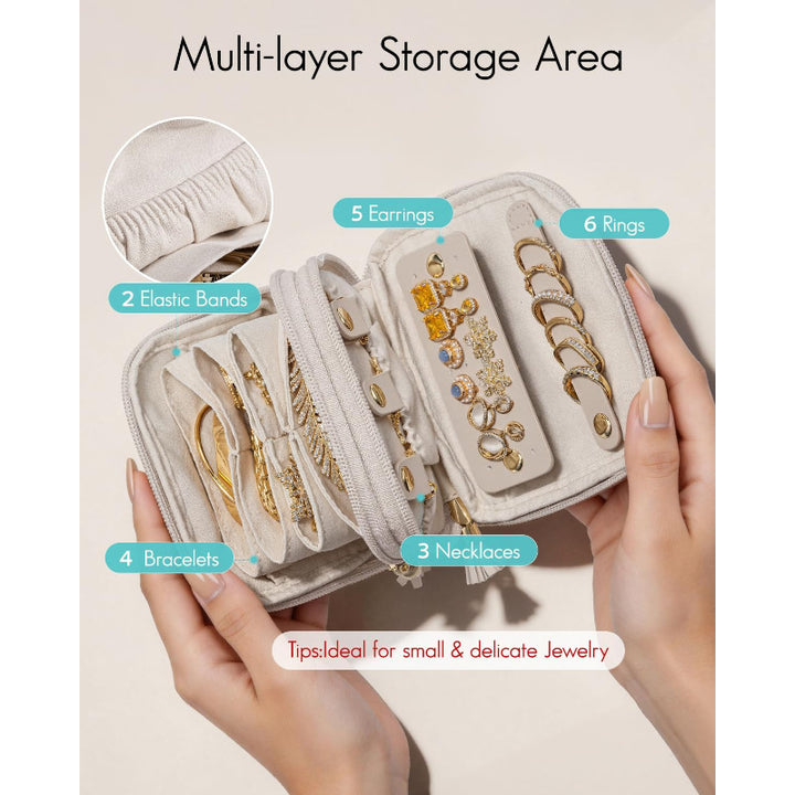 Schmuck-Organizer mit Multifunktionalen Fächern Karnz