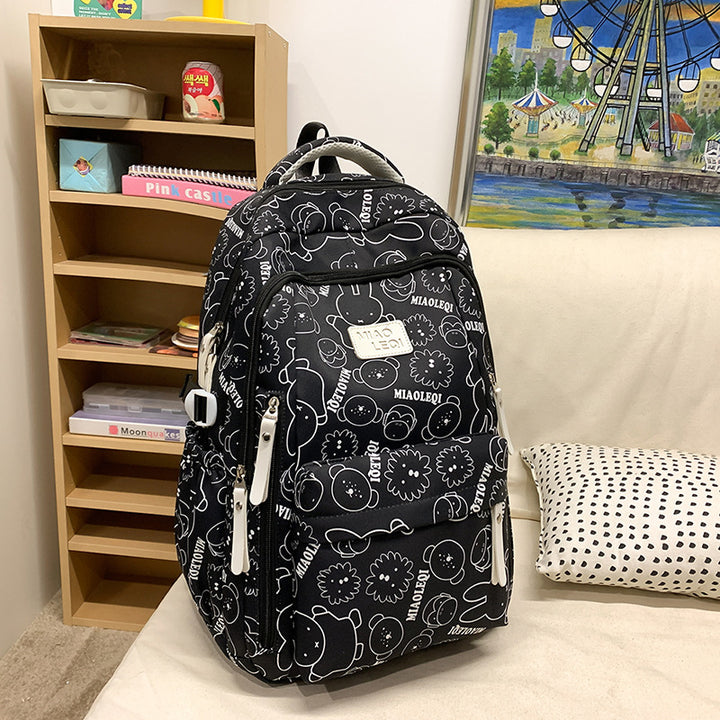 Spaß Charakter Druck Rucksack Karnz