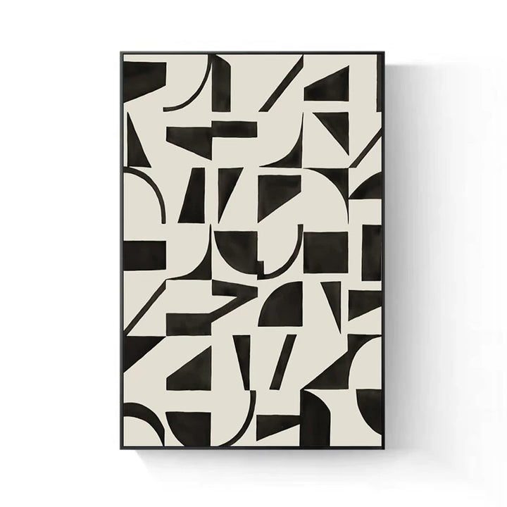 Abstrakte Geometrische Wandkunst Leinwand