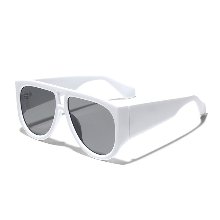 Damen modische Oversized-Sonnenbrille mit ergonomischem Rahmen Karnz