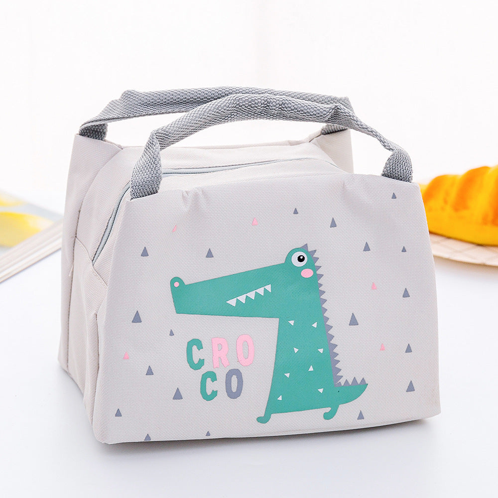Isolierte Lunchbox-Tasche mit süßem Fuchsdesign