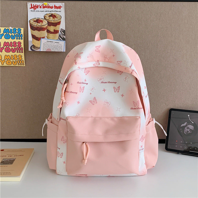 Schmetterlingsdruck Mehrfach-Taschen Rucksack