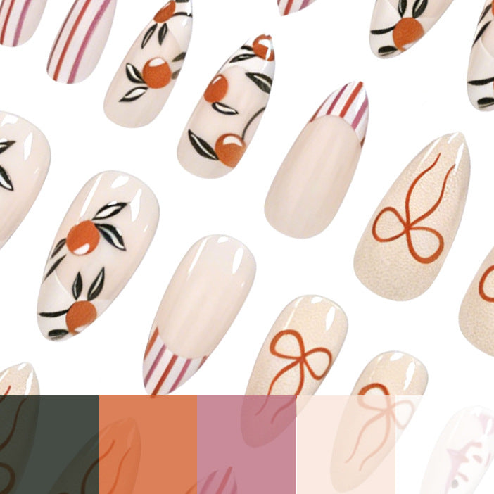 Künstlerische florale Nagelkunst Karnz 1789915353