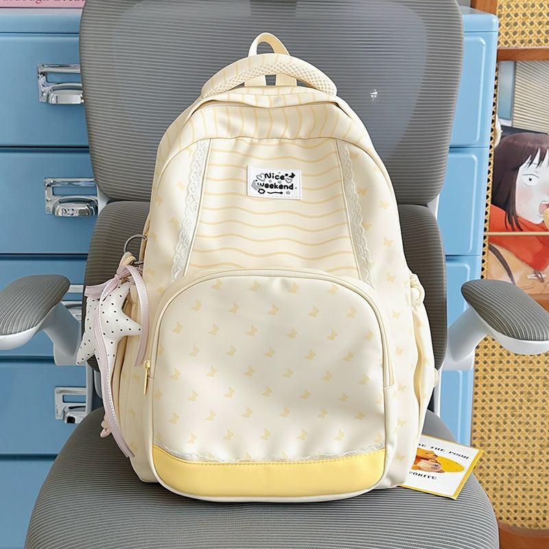 Süßer Schmetterlingsmuster-Rucksack