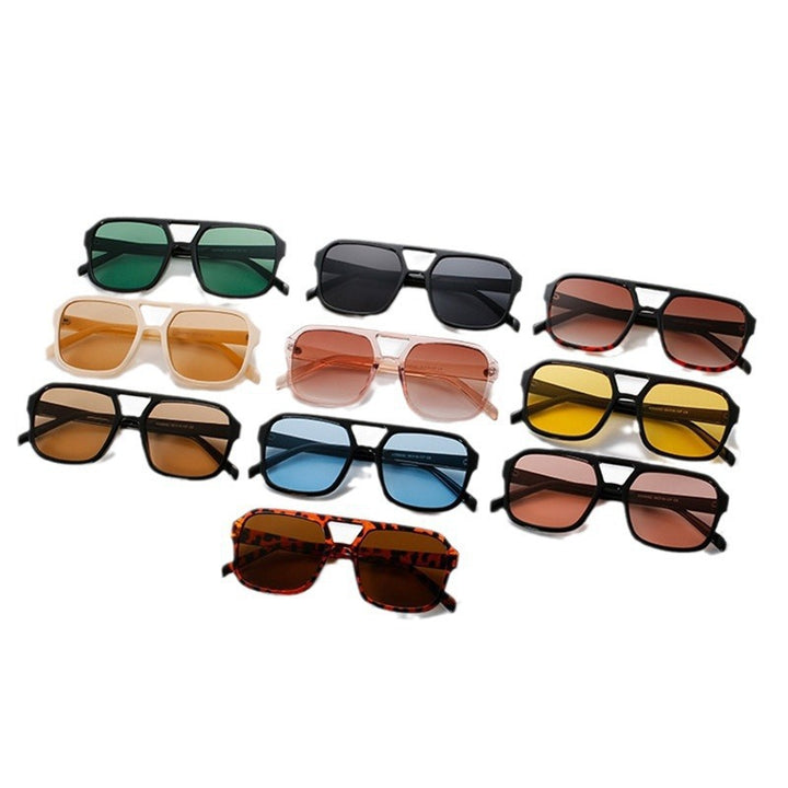 Fashion Forward Quadratrahmen Sonnenbrille Karnz