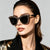 Damen Sonnenbrille mit luxuriösem Kristallbesatz Karnz