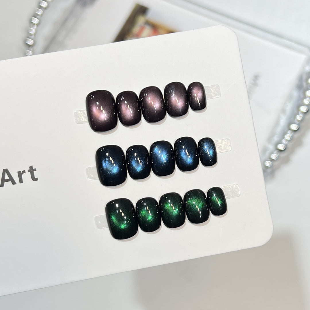 Galaxy-Effekt Press-On Nagelset Karnz