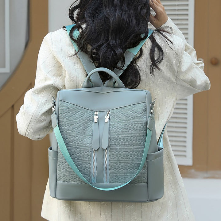 Premium strukturiert Multi-Taschen Rucksack Karnz