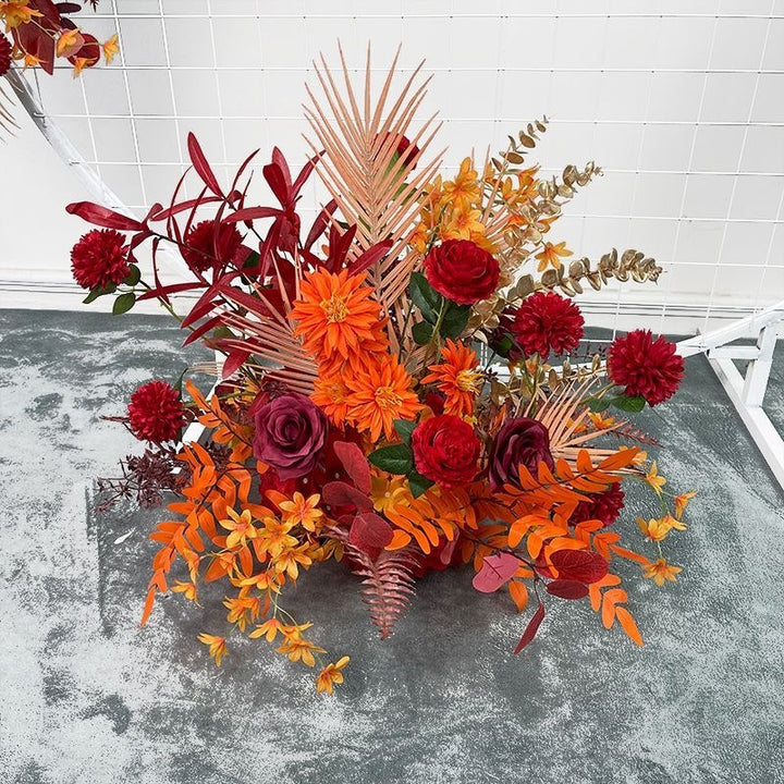 Herbstthemen Dekorative Blumen Girlande